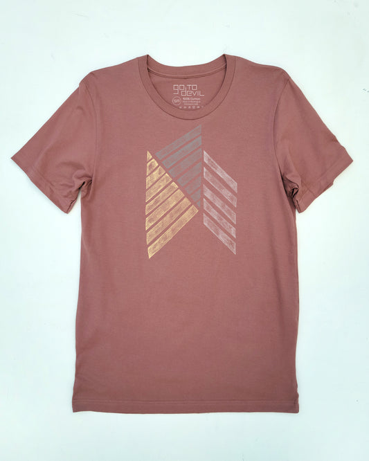 Triangles Men's Crew Neck Tee