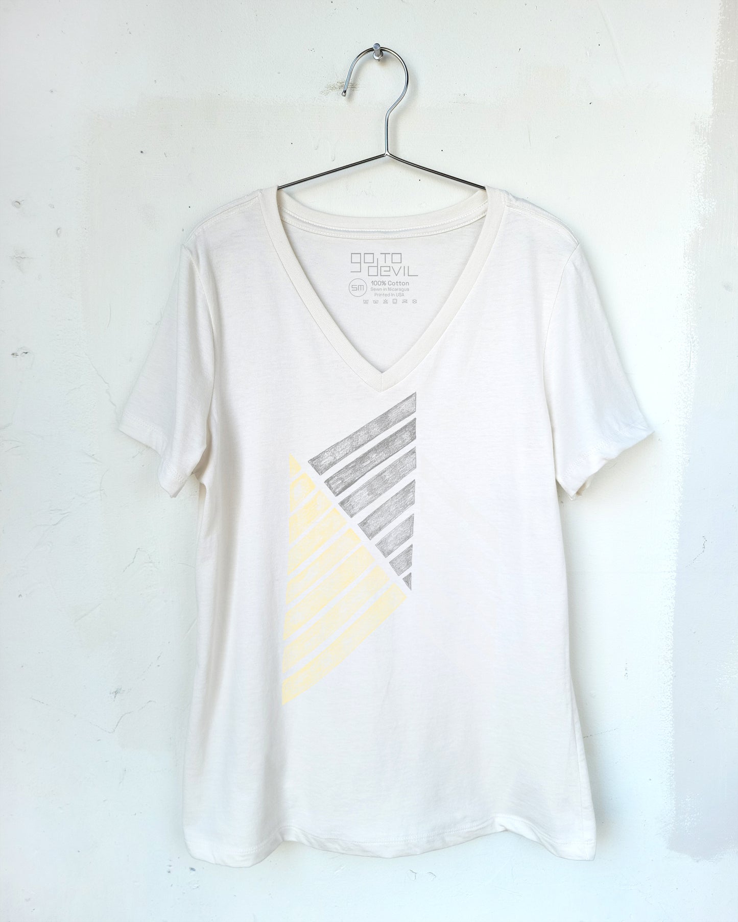 Triangle Women's Vee Neck Tee